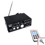 Mini Ενισχυτής 10W 12V Bluetooth FM Mp3 Andowl Q-T110 – Μαύρο
