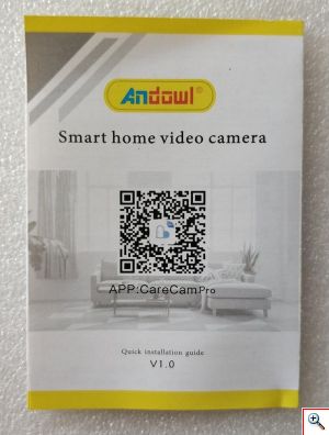 Πανοραμική IP Wi-Fi Κάμερα 2K Android/iOS & Αναγνώριση Προσώπου Andowl Q-S2099 – Λευκό