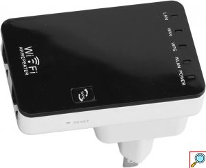 Andowl WiFi Extender Single Band 2.4GHz 300Mbps με 2 Θύρες Ethernet