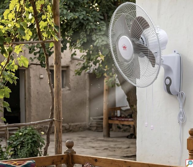 Επιτοίχιος Ανεμιστήρας 43cm – 3 Ταχύτητες, Αποτελεσματική Κυκλοφορία Αέρα
