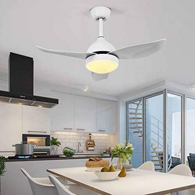 Ανεμιστήρας Οροφής με LED & Dimmer 42″ 69W Λευκός UNIVERSO