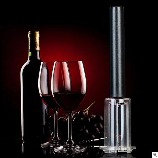 Χειροκίνητο Ανοιχτήρι Κρασιού με Αέρα - Τιρμπουσόν Wine Bottle Air Opener