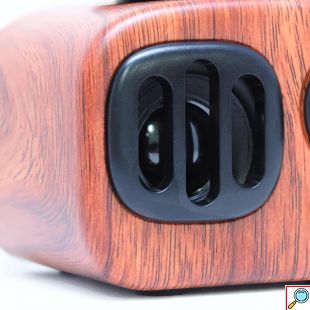 Επιτραπέζιο Ασύρματο Ρετρό Ηχείο Bluetooth B7 με Ραδιόφωνο Σκούρο Καφέ