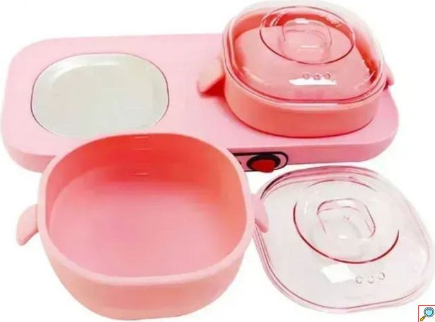 Διπλή Κεριέρα Αποτρίχωσης Wax Pro 100W για Γρήγορη Θέρμανση - 2 Δοχεία Σιλικόνης 400ml, Επαγγελματική Χρήση