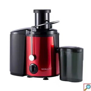 Αποχυμωτής 800W με 2 Ταχύτητες και Κανάτα Συλλογής 800ml SOKANY– Κόκκινος 
