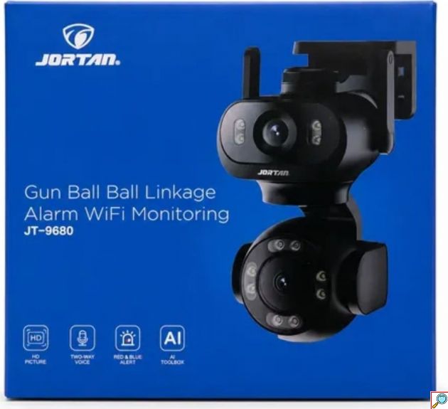 Κάμερα Ασφαλείας Dual Lens PTZ – WiFi, AI Ανίχνευση & Αμφίδρομη Επικοινωνία - Προστασία Υψηλής Ευκρίνειας