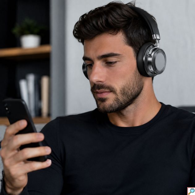 Ασύρματα Ακουστικά Bluetooth V5.4 HiFi Με ANC Ezra