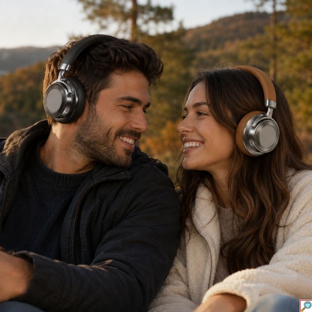 Ασύρματα Ακουστικά Bluetooth V5.4 HiFi Με ANC Ezra