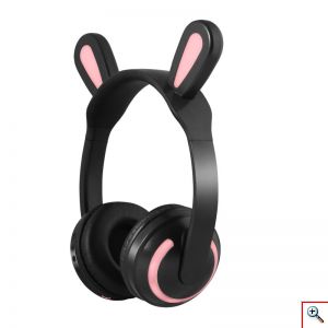 Ασύρματα Ακουστικά με Bluetooth & Φωτισμό - Led Wireless Rabbit Ear Headphones 