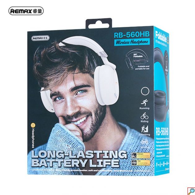 Ασύρματα Bluetooth Ακουστικά Over-Ear με 70 Ώρες Αυτονομία - Remax