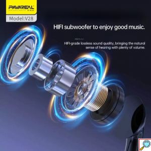 Ασύρματα Bluetooth Earbuds Hi-Fi με Θήκη Φόρτισης & Noise Cancellation Pavareal