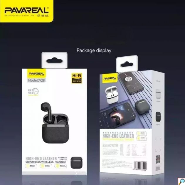 Ασύρματα Bluetooth Earbuds Hi-Fi με Θήκη Φόρτισης & Noise Cancellation Pavareal