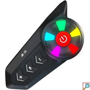 Baile Bluetooth Ασύρματη Ενδοεπικοινωνία, Handsfree Ακουστικά για Κλήσεις, Μονή για Κράνος Μηχανής