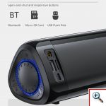 Ασύρματο Αδιάβροχο Ηχείο Bluetooth - Hands Free με Ραδιόφωνο Awei Y333 Μαύρο