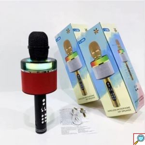 Ασύρματο Μικρόφωνο Karaoke Με Led