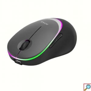 Ασύρματο Ποντίκι USB 2.4G & Bluetooth με Επαναφορτιζόμενη Μπαταρία