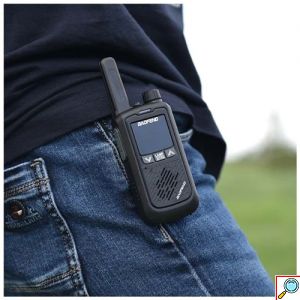 Ασύρματοι Πομποδέκτες Walkie Talkie Baofeng Μαύρο (2 Τμχ)