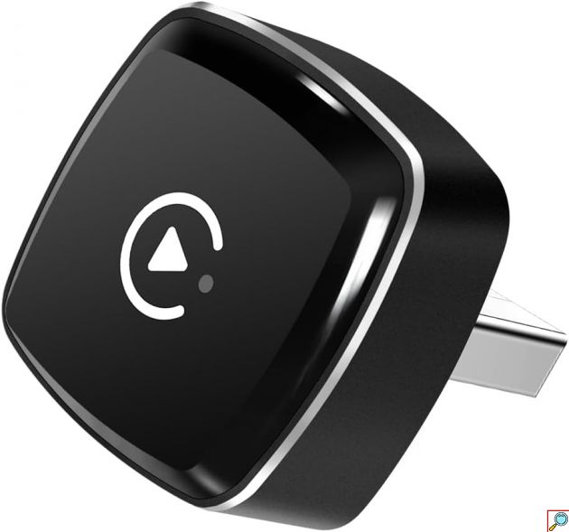 AutoSky IQ X1710 – Ασύρματος Αντάπτορας Apple CarPlay & Android Auto - USB/USB-C, Siri, Πλήρης Συμβατότητα