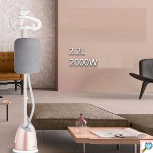 Sokany® Επιδαπέδιος Ατμοκαθαριστής Ρούχων 2200W με Δοχείο 2.2lt Ρόζ