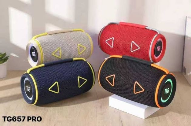 Ασύρματο Ηχείο Bluetooth 10W – Με Woofer & RGB Φωτισμό - Φορητό, Ραδιόφωνο FM, Στερεοφωνικός Ήχος, TWS, USB/TF/AUX