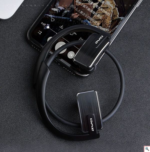 Ασύρματα Ακουστικά Bluetooth για Τρέξιμο & Άθληση - AWEI Super Bass Wireless Sport Headset Handsfree