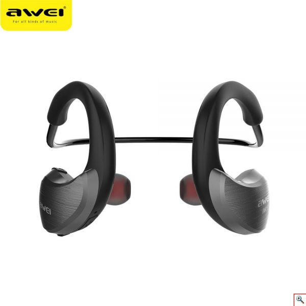 Αδιάβροχα Ασύρματα Ακουστικά Bluetooth για Τρέξιμο & Άθληση V4.1 - AWEI Wireless Sport Headset Handsfree