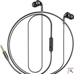 Awei® Handsfree Ακουστικά Ενσύρματα με Βύσμα 3.5mm Μαύρα PC-6