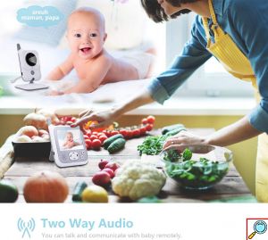 Ασύρματη Ενδοεπικοινωνία Μωρού - Baby Monitor με Οθόνη 3.2