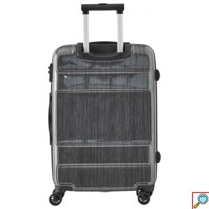 Σετ 3 Heavy Duty Βαλίτσες Βαρέως Τύπου 50-60-70cm με Κλειδαριά NESTED CAT-D CAT® 84041 με Βαλίτσα Καμπίνας Caterpillar - Brushed Steel 83