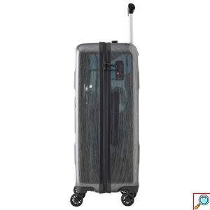 Σετ 3 Heavy Duty Βαλίτσες Βαρέως Τύπου 50-60-70cm με Κλειδαριά NESTED CAT-D CAT® 84041 με Βαλίτσα Καμπίνας Caterpillar - Brushed Steel 83