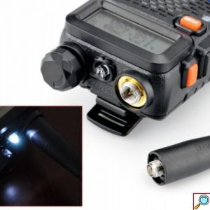 Baofeng UV-5R Και Μικροακουστικό Ασύρματος Πομποδέκτης UHF/VHF 5.8W