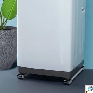 2x Movit Τροχήλατη Βάση Μετακίνησης κάθε Πλυντηρίου, Ψυγείου & Επίπλων έως 200kg Ρυθμιζόμενου Μεγέθους 45-70cm με Ρόδες