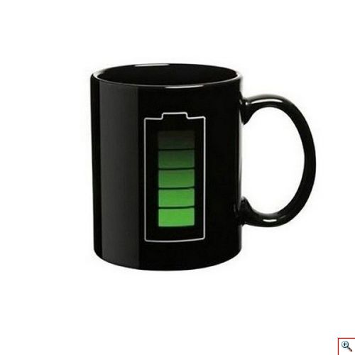 Κούπα με δείκτη θερμοκρασίας - Charging Battery Mug