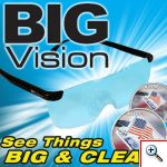 Γυαλιά με Μεγεθυντικούς Φακούς 160% Big Vision Eyewear