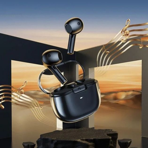 Ασύρματα Ακουστικά Bluetooth με Noise Cancellation και Θήκη Φόρτισης - Remax CozyBuds W18 Μαύρο