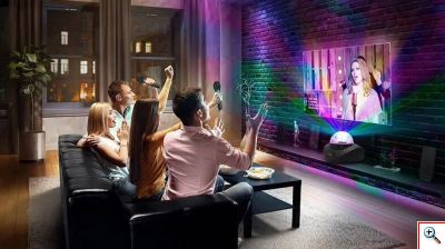 Bluetooth Φορητό Ηχοσύστημα Karaoke με 2 Ασύρματα Μικρόφωνα, Disco Crystal & USB/SD Player - 20W Μαύρο SDRD SD-308