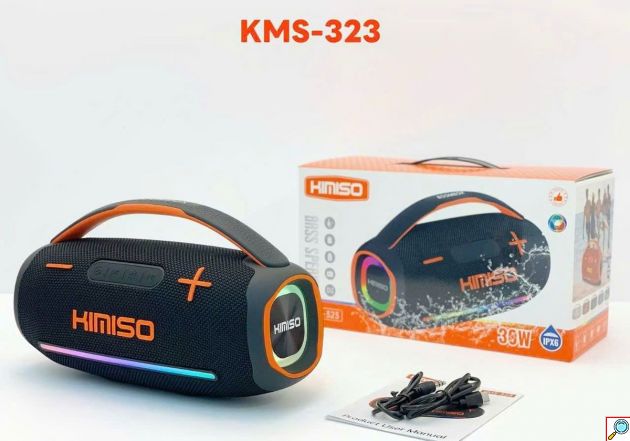 Bluetooth Ηχείο 30W – Αδιάβροχο IPX6 με RGB Φωτισμό