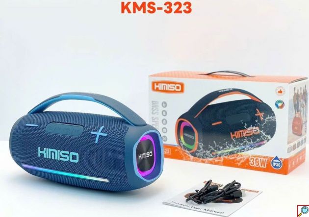 Bluetooth Ηχείο 30W – Αδιάβροχο IPX6 με RGB Φωτισμό