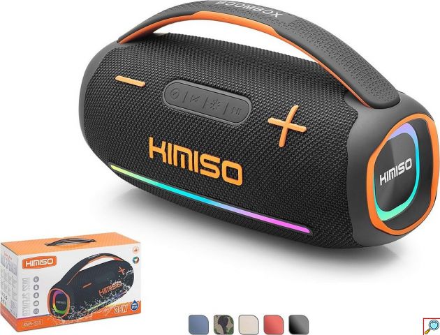 Bluetooth Ηχείο 30W – Αδιάβροχο IPX6 με RGB Φωτισμό