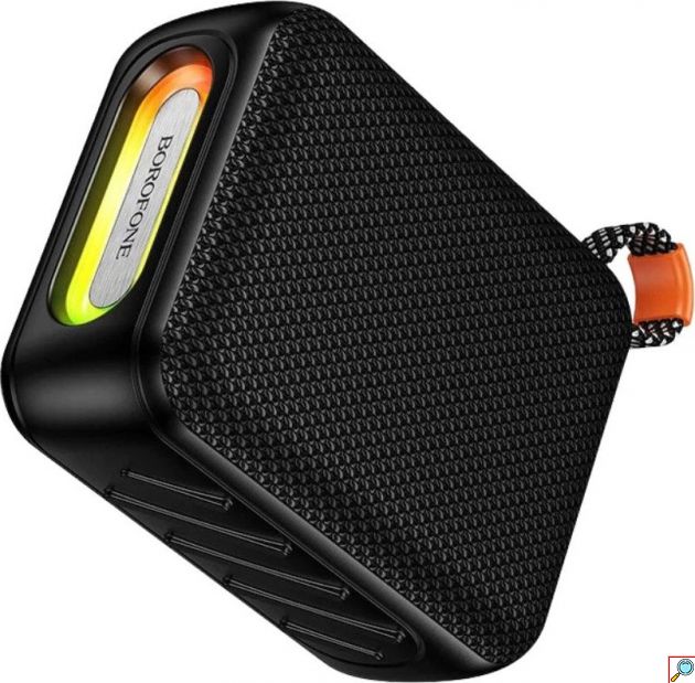 Bluetooth Ηχείο 5W με RGB Φωτισμό & TWS - Ασύρματο, Φορητό με USB, TF Card, FM Radio, Αυτονομία 3 Ωρών, Μαύρο/Μπλε