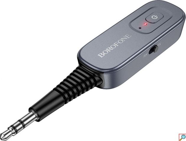 Bluetooth Receiver AUX 3.5mm - Ασύρματη Μουσική Με Bluetooth 5.4, Γκρι