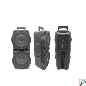 Bluetooth Σύστημα Καραόκε με Ηχείο, Ασύρματο Μικρόφωνο - USB,SD Player & LED Φωτισμό