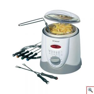 Φριτέζα & Fondue 1ltr 2 σε 1 - 900W Bomann