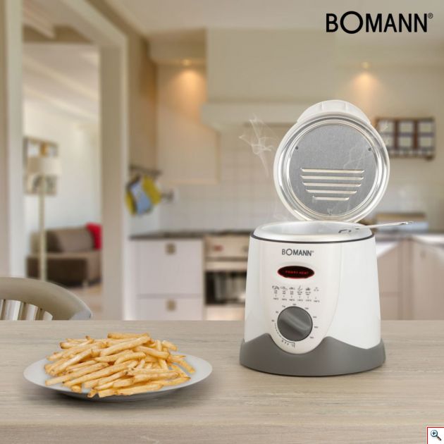 Φριτέζα & Fondue 1ltr 2 σε 1 - 900W Bomann