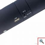 Mini Φορητό Bluetooth Ηχείο USB/SD/AUX Multimedia Player KINGWON BT808 LED
