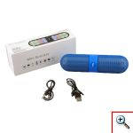 Mini Φορητό Bluetooth Ηχείο USB/SD/AUX Multimedia Player KINGWON BT808 LED