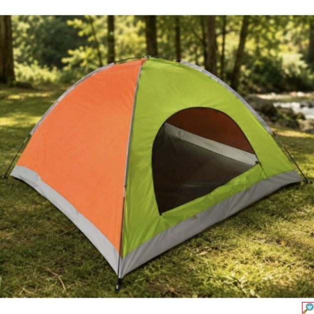 Σκηνή Camping HY-6 4 Ατόμων 200x200cm – Γρήγορη Συναρμολόγηση & Ελαφριά | Αερισμός, Σίτες, Πασαλάκια, Εξορμήσεις