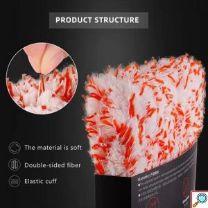 Γάντι Πανί για Καθαρισμό Αυτοκινήτου Car Wash Glove Χωρίς γρατσουνιές και Υπολείμματα Σαπουνιού