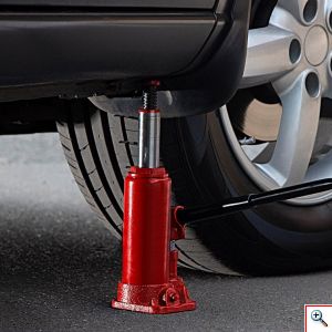 Carsun® Υδραυλικός Γρύλος Ανύψωσης Αυτοκινήτου έως 5 Τόνους & 110mm - Hydraulic Bottle Jack