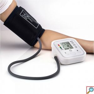 Ηλεκτρονικό Ψηφιακό Πιεσόμετρο Μπράτσου με Οθόνη 2.2 Ιντσών - Παλμογράφο - Ένδειξη Μεγάλης & Μικρής Πίεσης - Ημερομηνία & Ώρα & Θήκη Αποθήκευσης